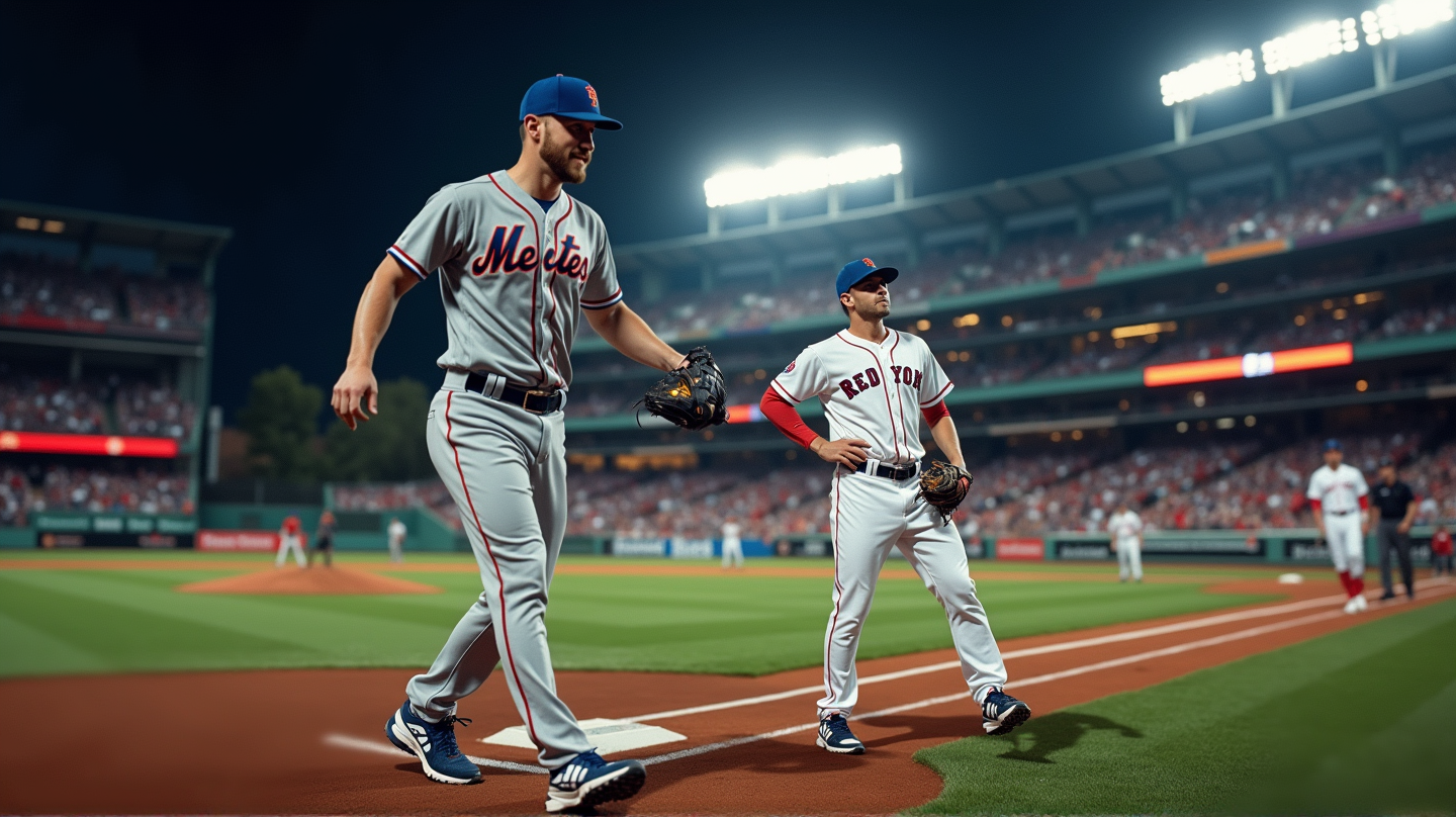 Epické Zúčtovanie: Mets sa Snažia Vzpierať proti Red Sox v Napínavom Zápase vo Fenway Parku