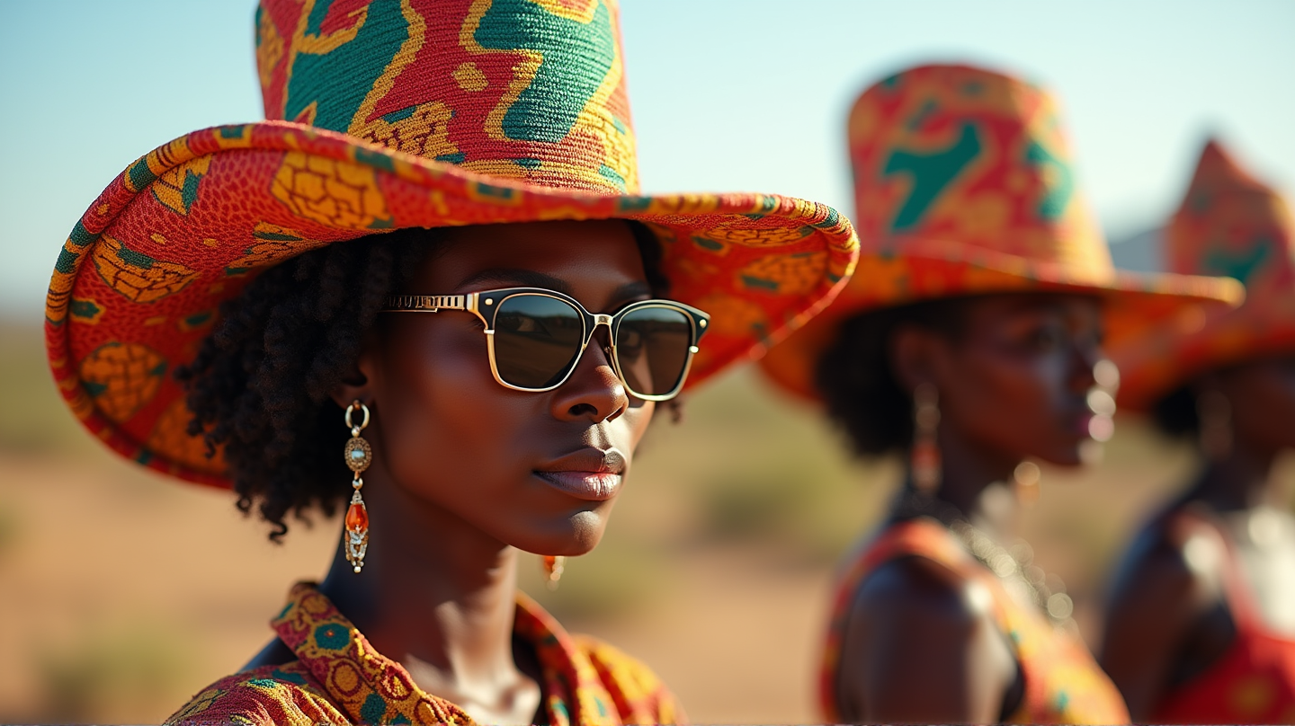 Ponorte sa do Oslňujúceho Sveta Afrických Trendov Klobúkov Celebrít