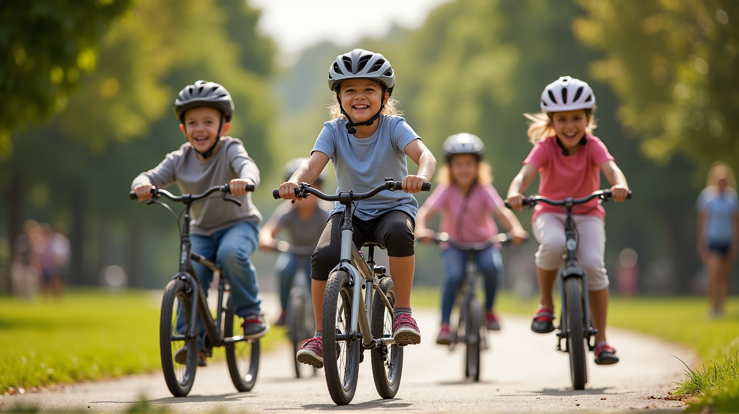 Posilnenie kolies: Premena životov v tábore iCan Bike