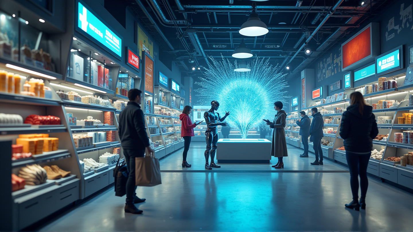 AI sa stretáva s maloobchodom: Revolúcia VenHub Smart Store v Holywoode