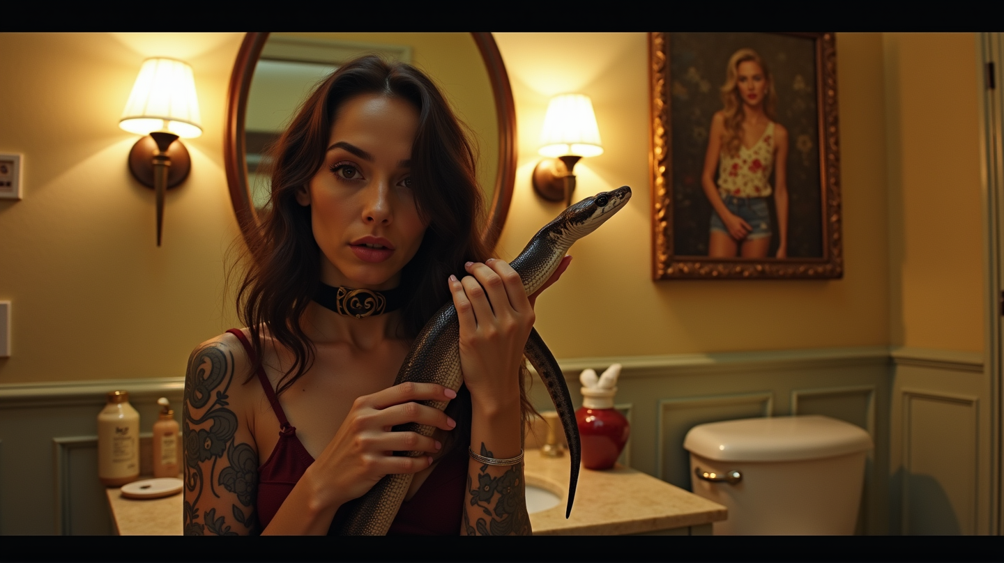 Hadí dobrodružstvo Zoë Kravitz: Chaotický deň hosťa u Taylor Swift