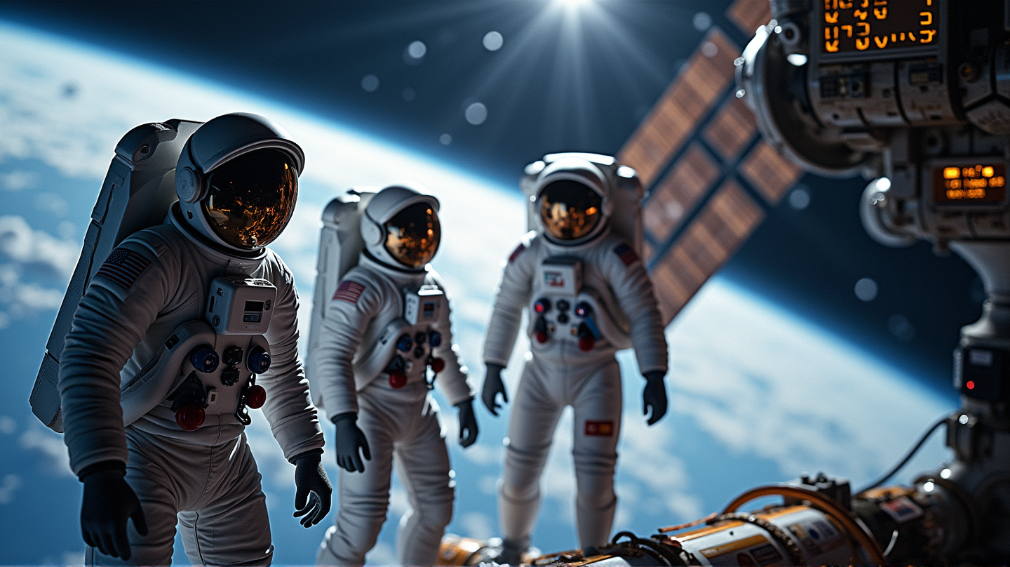 Astronauti z USA, Japonska a Ruska úspešne zakotvili na ISS