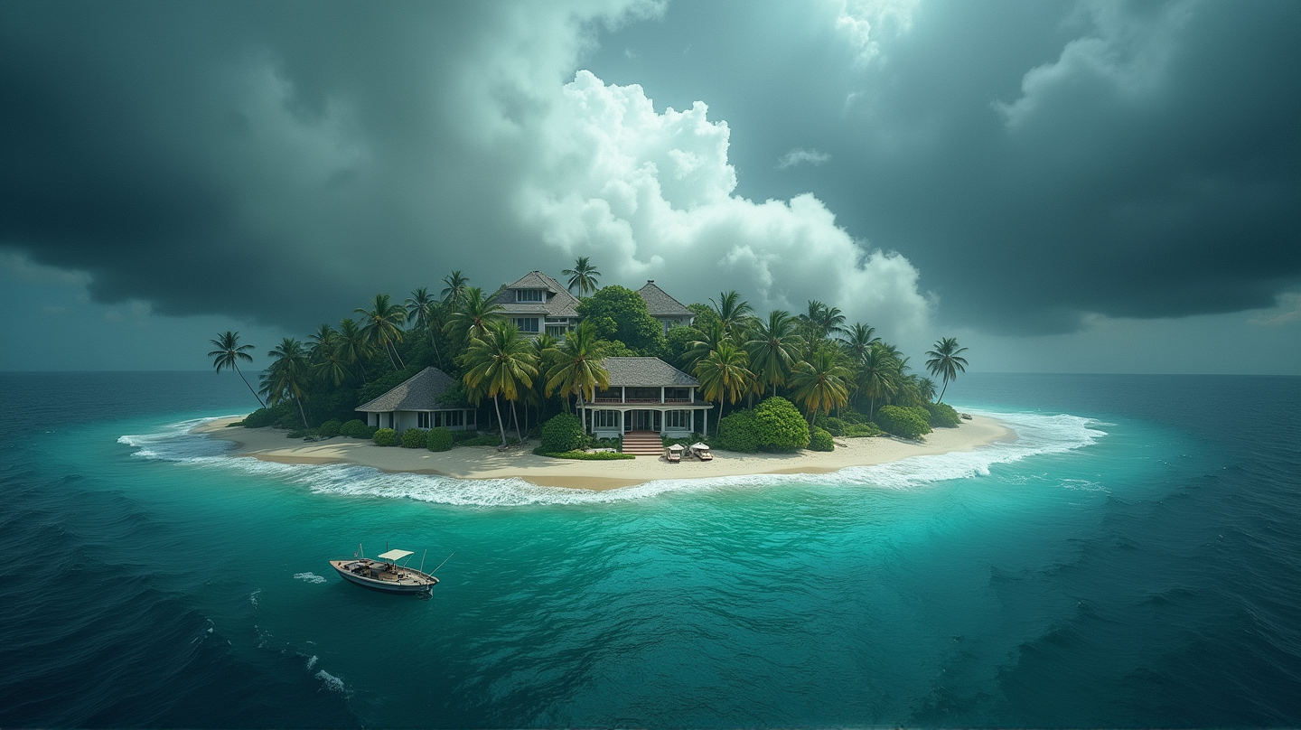 Hurikán Melissa ohrozuje raj celebrít