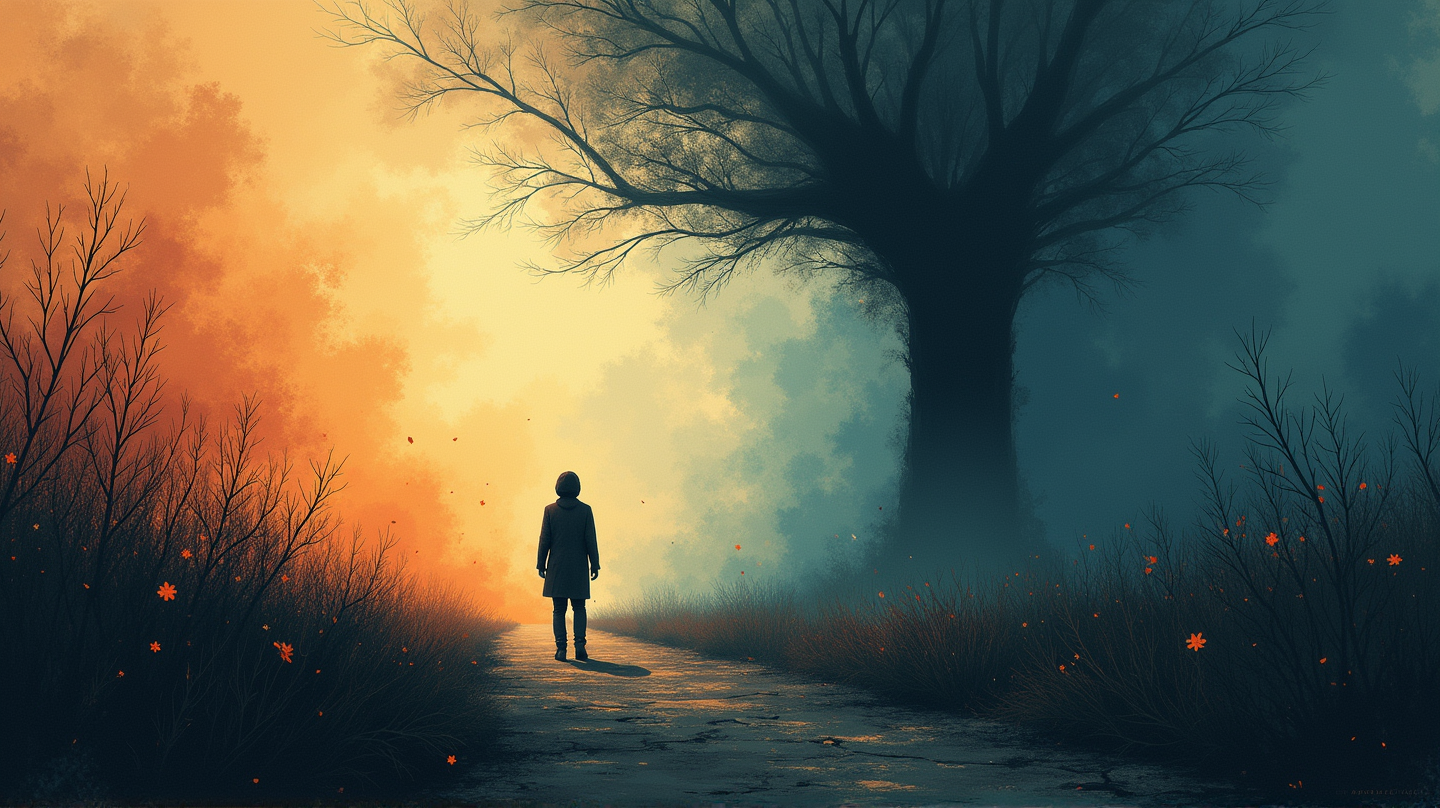 Navigácia tichými tieňmi: Neviditeľné boje zložitého smútku