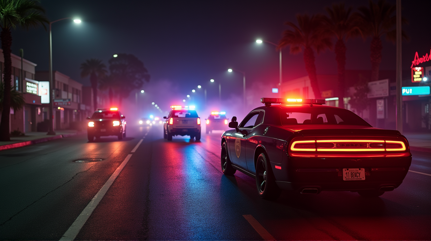 Dráma Vysokých Rýchlostí: Prenasledovanie Končí Požiarom v North Hollywood