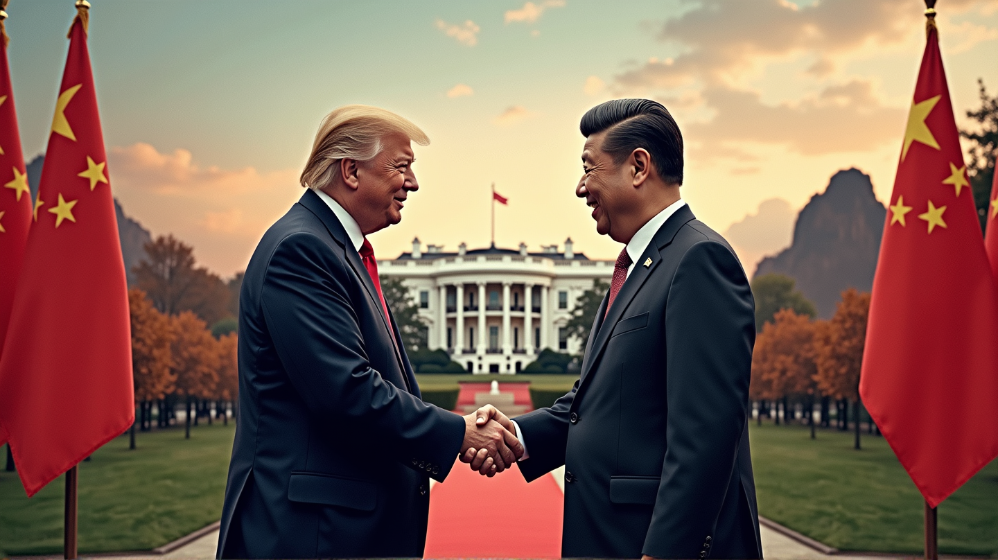 Trump oznamuje ambicióznu diplomatickú výmenu s Čínou uprostred globálnych napätí