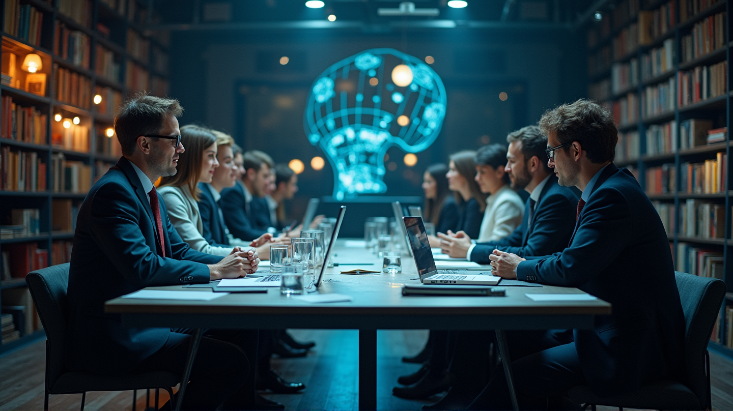 Súboj lan: Tanec vydavateľstva s umelou inteligenciou