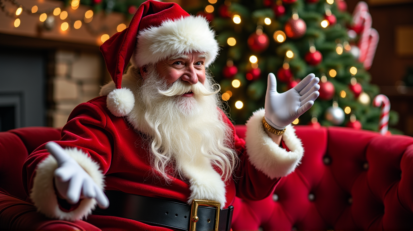 Zachyťte Santa Clausa v Hollywoode ešte pred oficiálnym štartom sviatkov