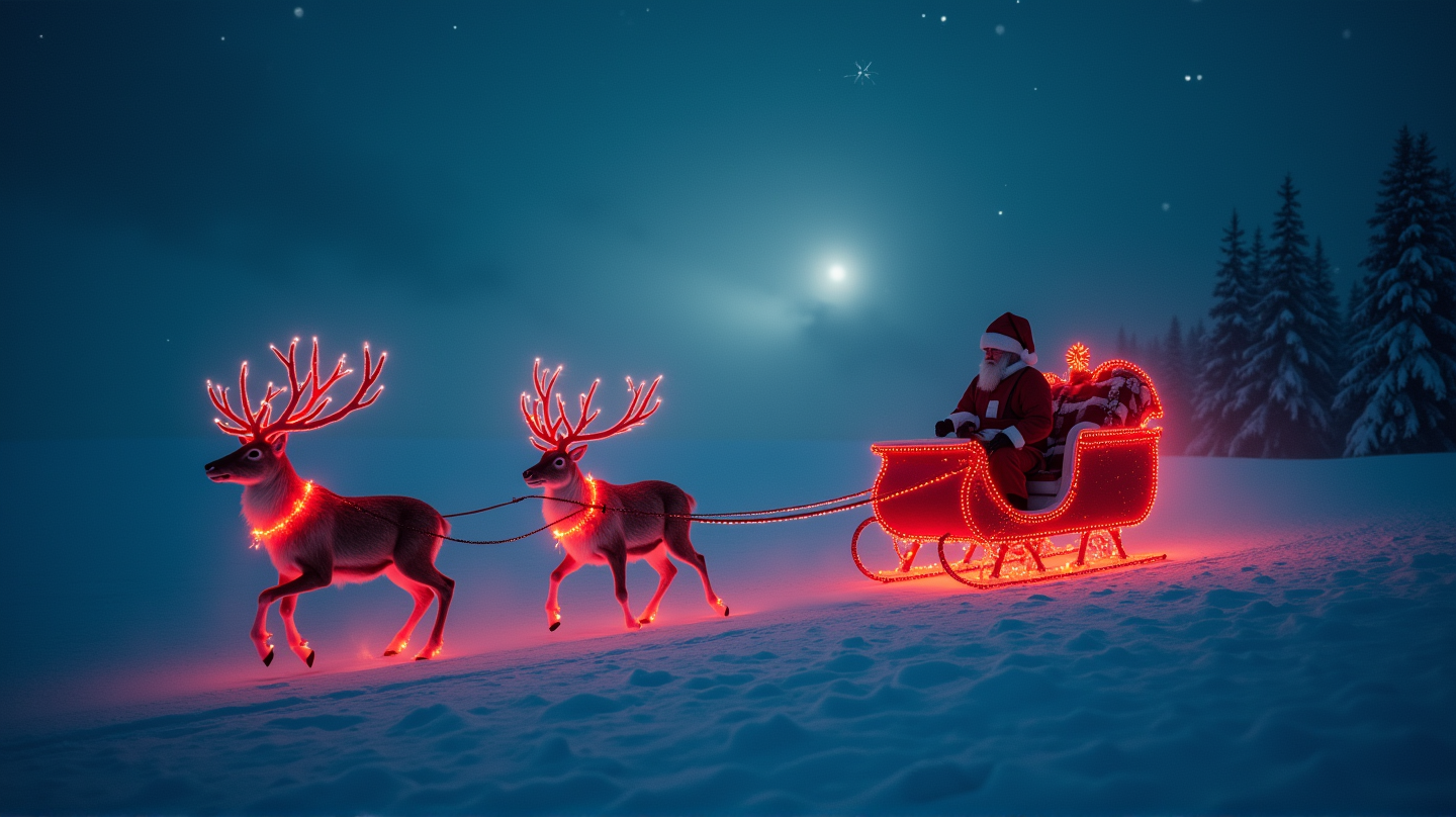 Rudolphov bioluminiscenčný nos: Zázrak prírody alebo sviatočná rozprávka?