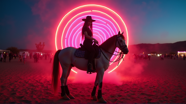 Ako Celebritné Zmenili NYLON's Desert Disco na 'Raj Pre Dievčatá s Koňmi'