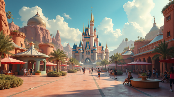 Disneyland v Abu Dhabi a Warner Bros. Spinoff: Transformácia zábavného priemyslu