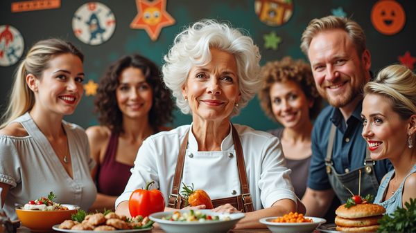 Úprimné Pocty Kulkurárskej Ikone Anne Burrell od Hviezd Food Network
