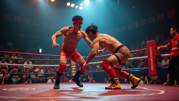 Profesionálny Wrestling Kvitne v Číne s Vypredanou Show v Pekingu