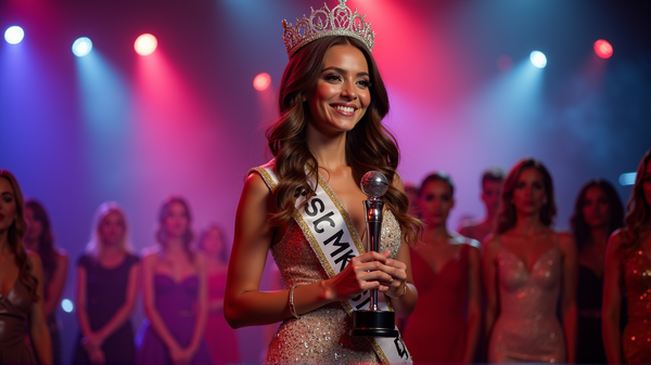 Skvelný výkon Miss New Albany: Maják hrdosti