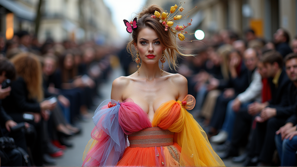 A-list Celebritné zažiarili na Parížskom týždni módy s ohromujúcou haute couture