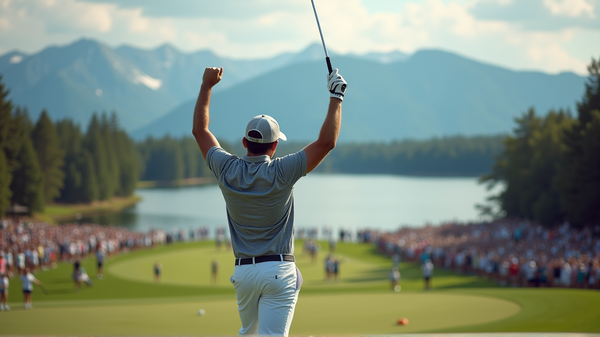 Pozoruhodné víťazstvo Joea Pavelskiho na turnaji Celebrity Golf Tournament