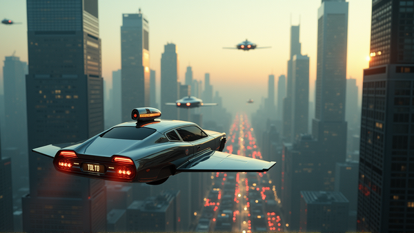 Od Sci-Fi k realite: Vzostup lietajúcich taxíkov