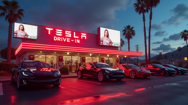 Tesla Hollywood Diner: Revolučný Zážitok z Drive-In
