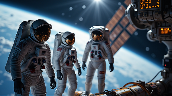 Astronauti z USA, Japonska a Ruska úspešne zakotvili na ISS