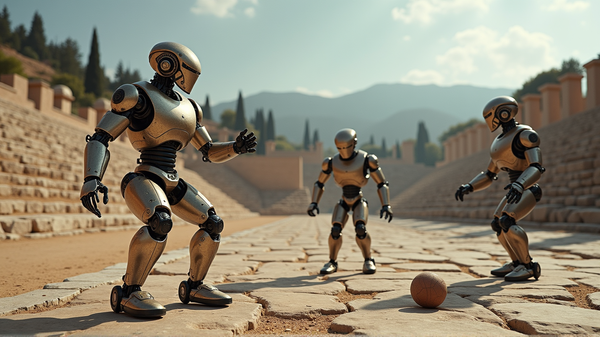 Roboty očarujú na Olympii, ale čelia výzve umelej inteligencie