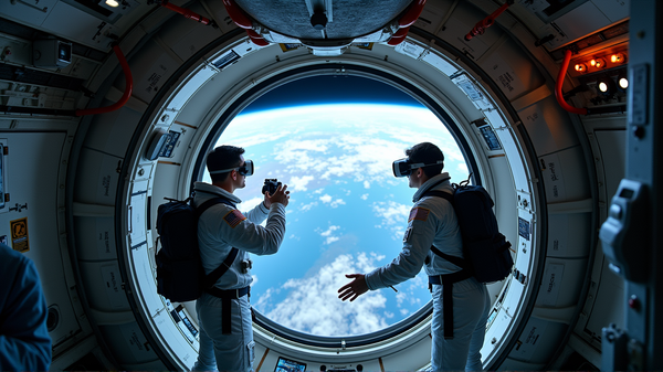 NASA's 'ascans' a posádka ISS: Spojenie budúceho objavovania a súčasných inovácií