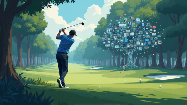 Podvody s AI a senzacionalizmus: Nová éra golfových správ