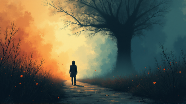 Navigácia tichými tieňmi: Neviditeľné boje zložitého smútku