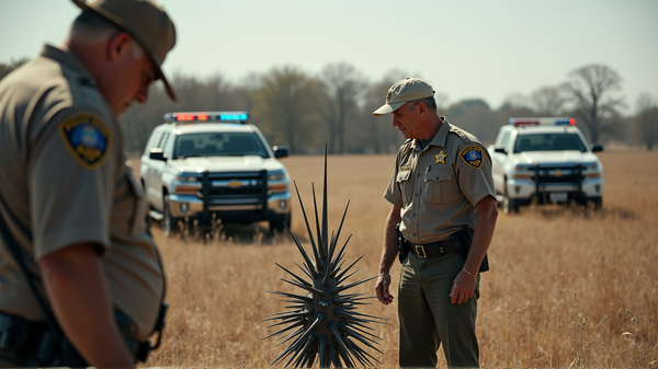 Tajomný objekt s hrotmi vyvoláva vyšetrovanie v Shelby County